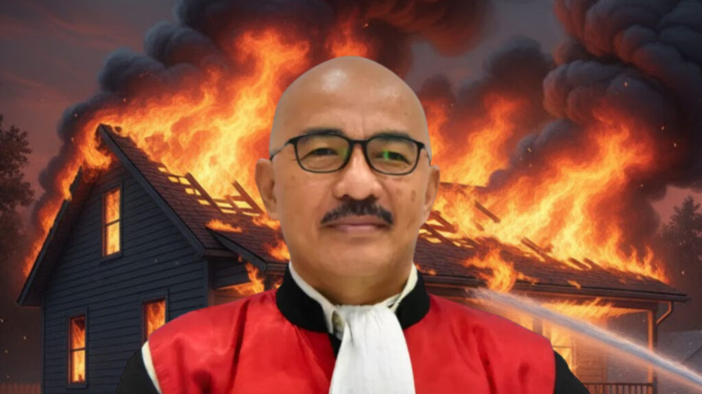 Rumah Hakim Kasus Korupsi Ludes Terbakar “Saya Syok!”