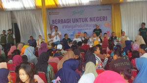 98 RN dan PT. Pegadaian Gelar Baksos di Bantar Gebang Bekasi