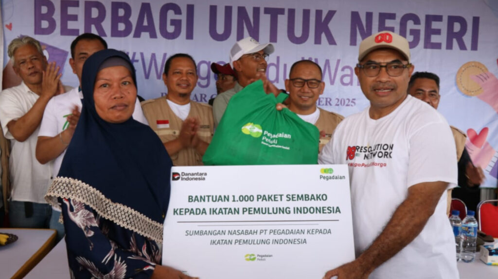 Aktivis 98 RN dan PT. Pegadaian Gelar Baksos di Bantar Gebang Bekasi