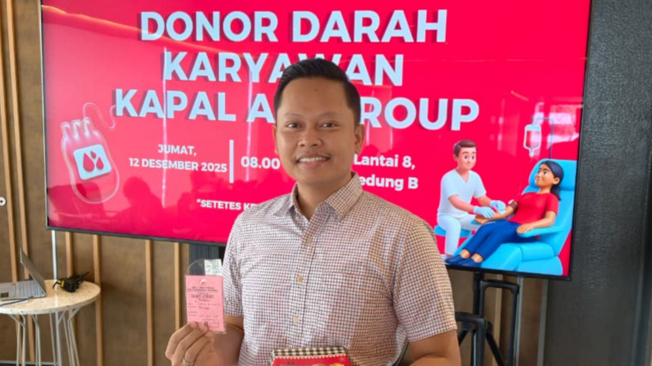Kapal Api Group dan PMI Perkuat Kepedulian Lewat Donor Darah