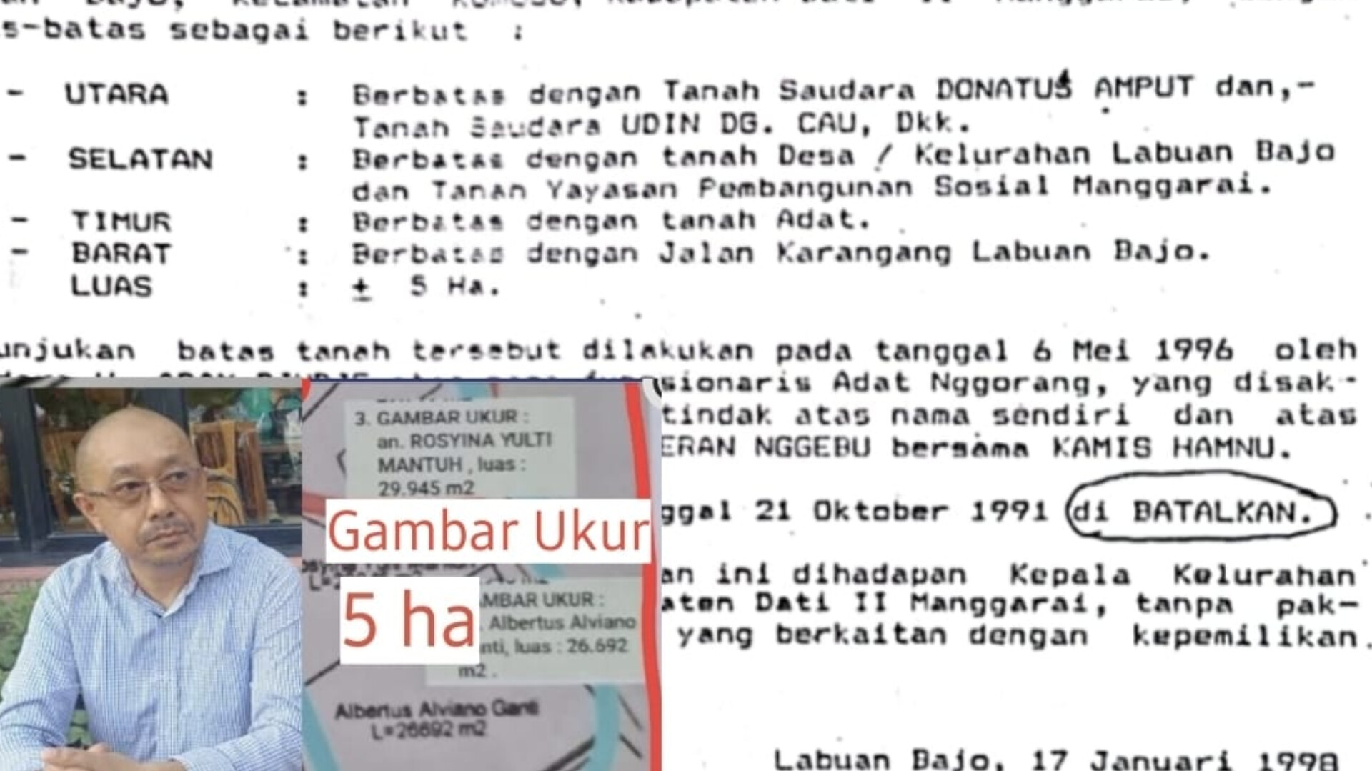 Modus Serobot Tanah Erwin-Niko di Tanah Tipikor Pemda Mabar