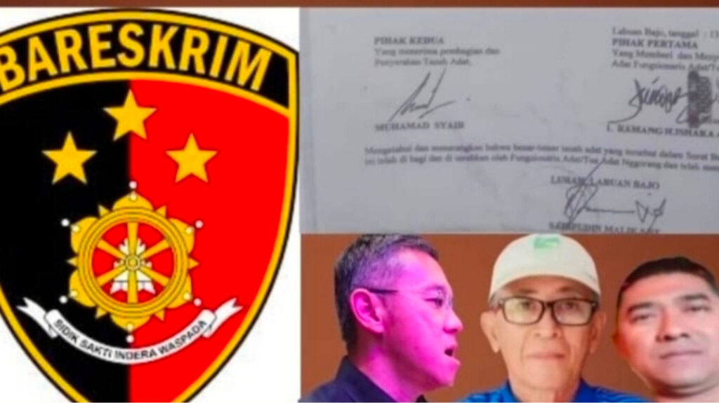 Bareskrim Bidik Ramang dan Syair, Kasus Tanah Kerangan Terbuka