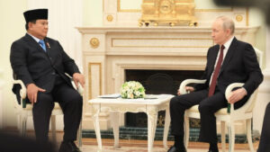 Prabowo Temui Putin di Kremlin, Bahas Penguatan Kerja Sama