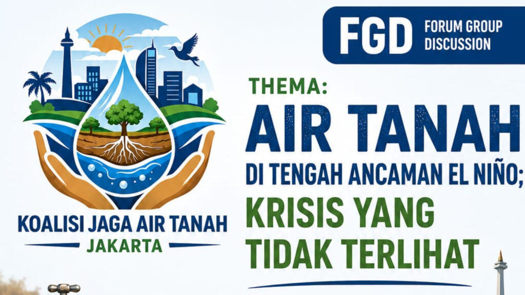 FGD JATA Jakarta Soroti Ancaman El Nino dan Krisis Air Tanah Ibu Kota