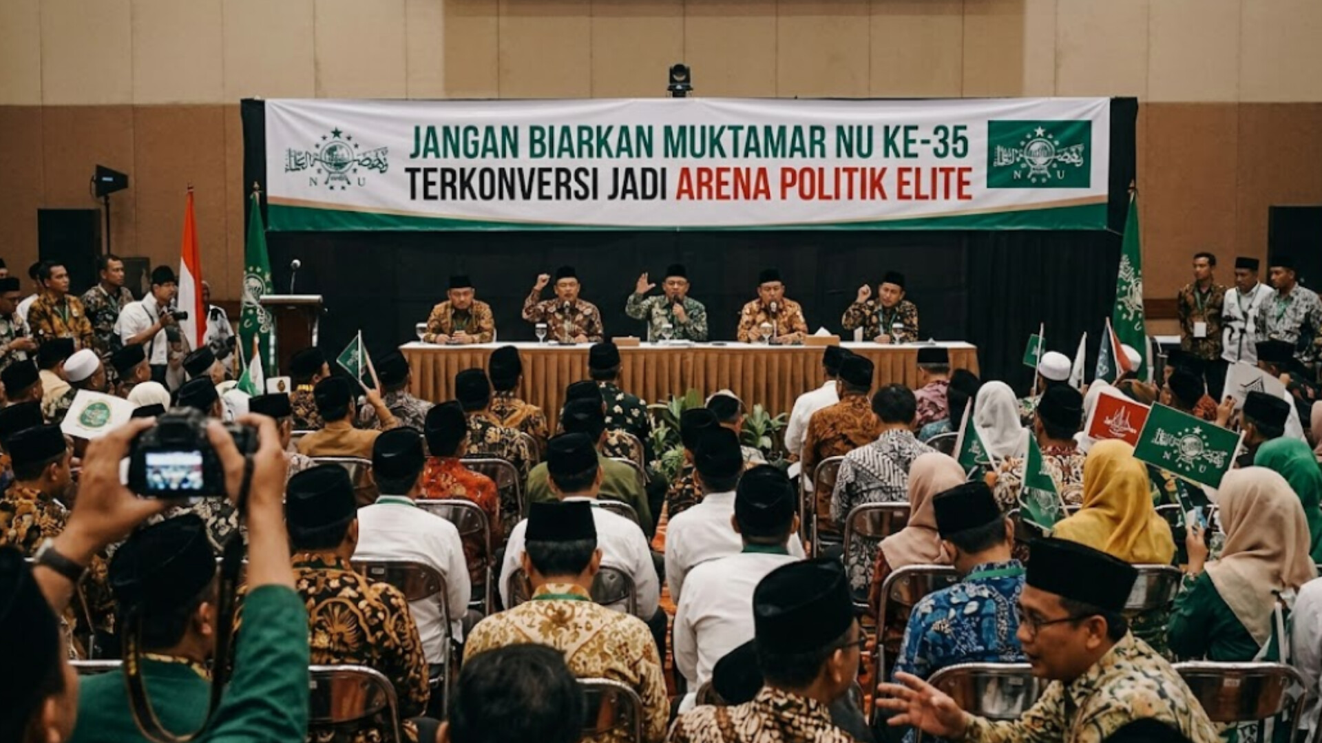 Jangan Biarkan Muktamar NU Terkonversi Jadi Arena Politik Elite